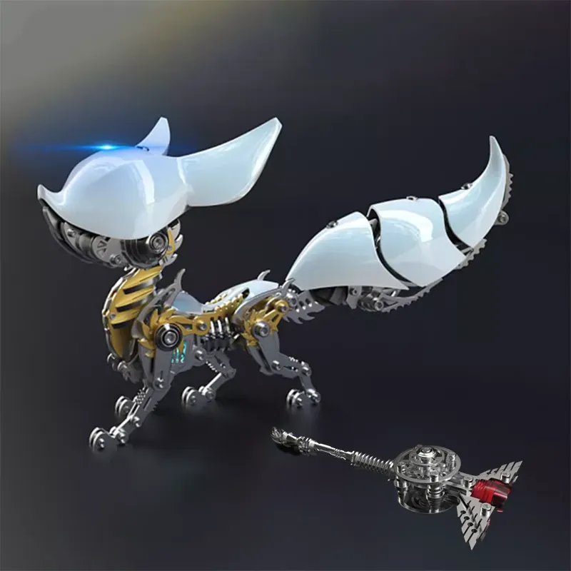 3D-Metallpuzzle-Serie Mechanischer Fuchs