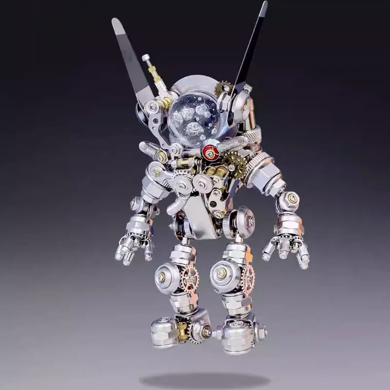 3D-Metallpuzzle-Serie: Hasen-Astronaut