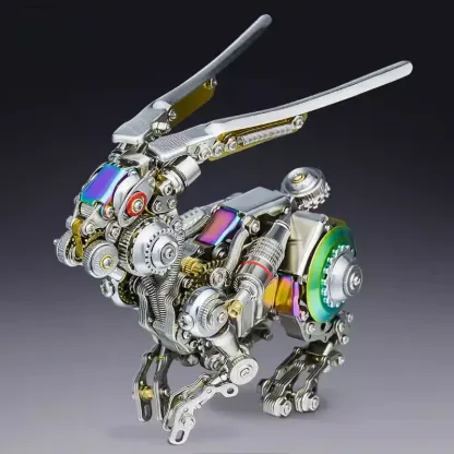 3D-Metallpuzzle-Serie: Hasen-Astronaut