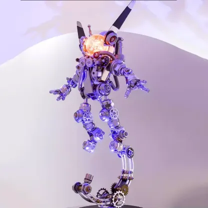 3D-Metallpuzzle-Serie: Hasen-Astronaut