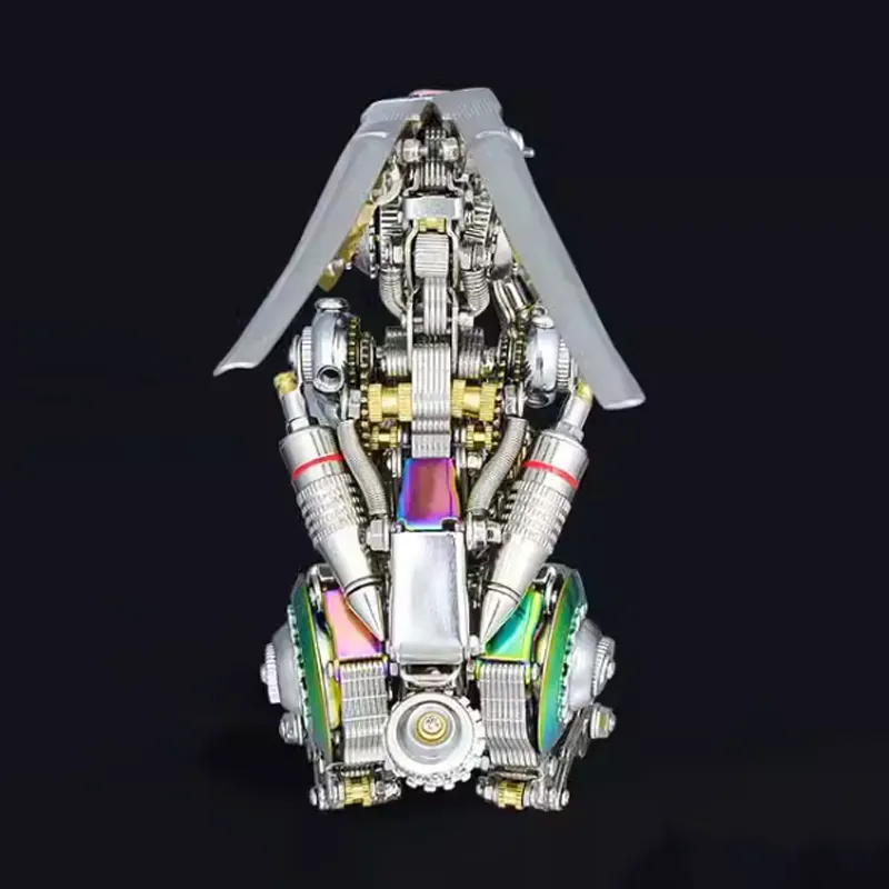 3D-Metallpuzzle-Serie: Hasen-Astronaut