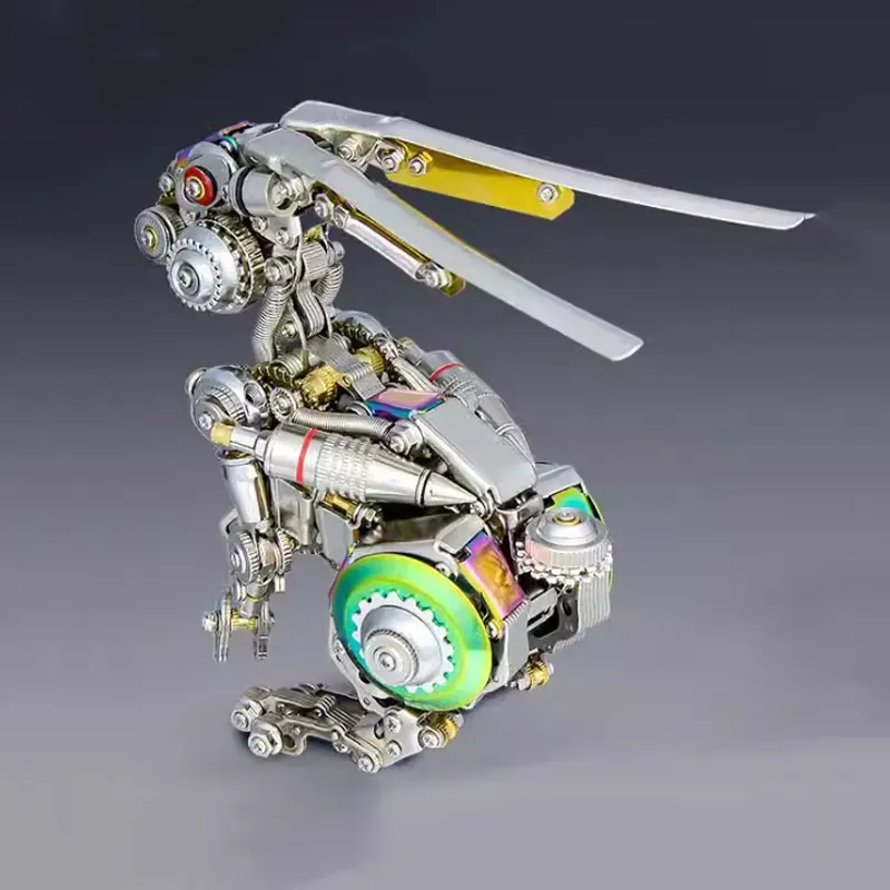 3D-Metallpuzzle-Serie: Hasen-Astronaut