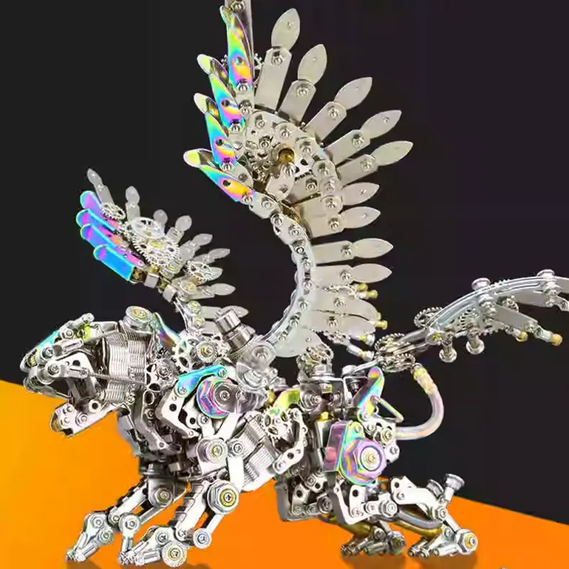 3D-Metallpuzzle-Serie Geflügelter Tiger