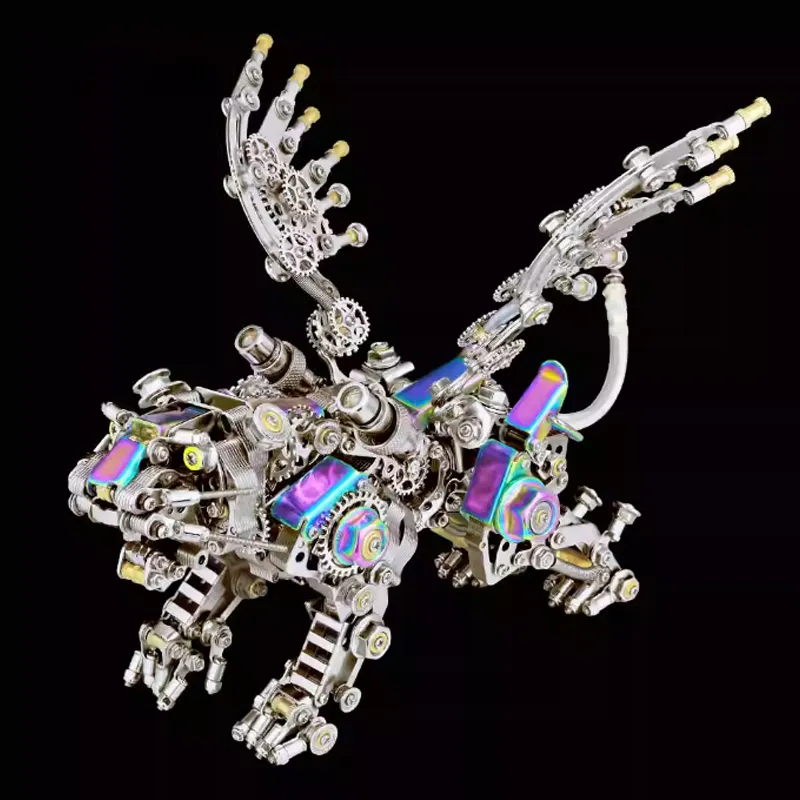 3D-Metallpuzzle-Serie: Geflügelter Tiger