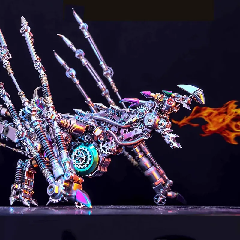 3D-Metallpuzzle-Serie Ätherischer Wyrm