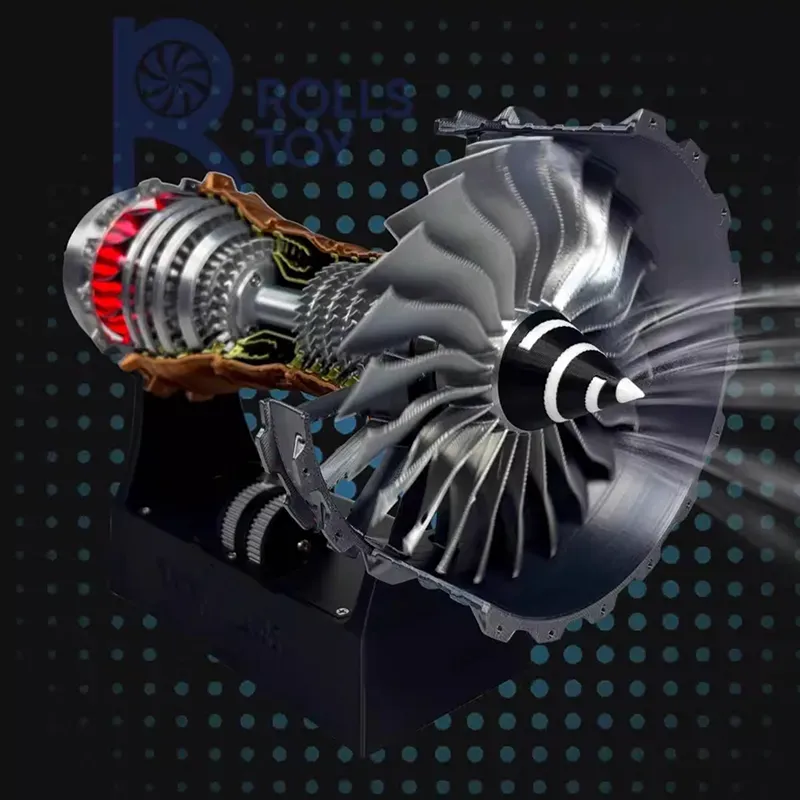 Engine Model Series – A380/TR900 Turbofan Triebwerksmodell (DIY-Bausatz)
