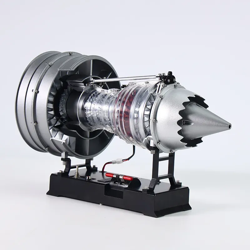 1/12 Vollmetall Dual-Spool Turbofan-Motor Modellbaukasten