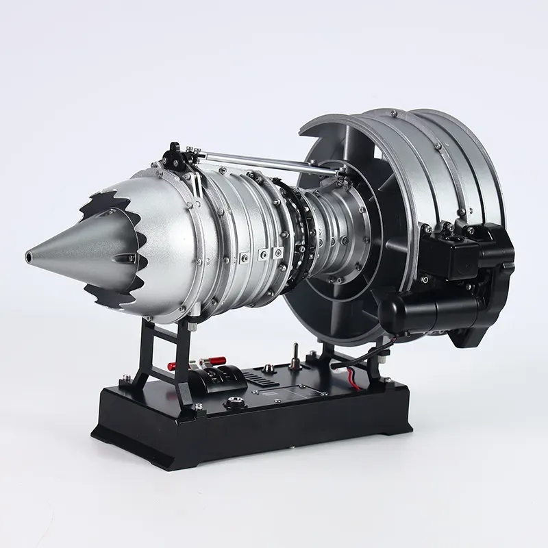 1/12 Vollmetall Dual-Spool Turbofan-Motor Modellbaukasten
