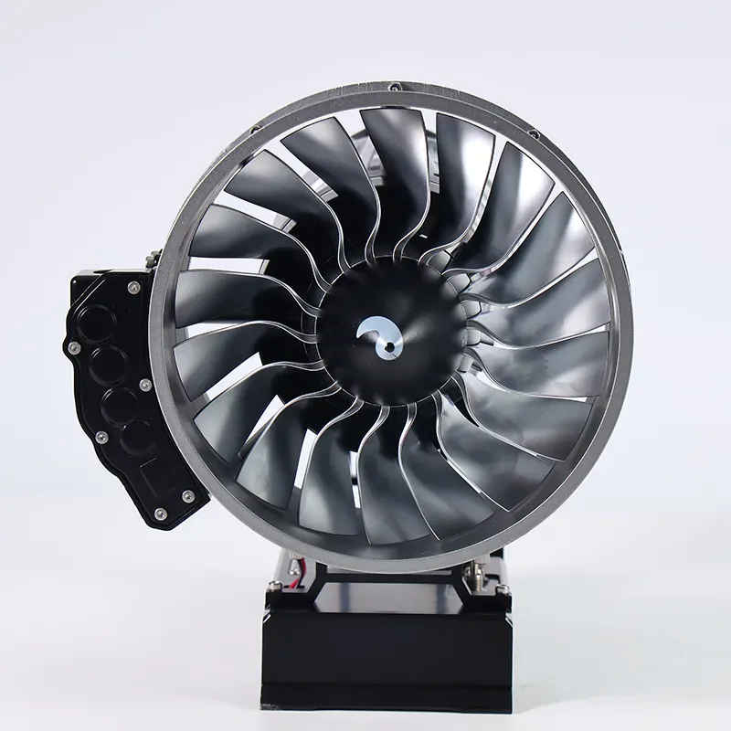 1/12 Vollmetall Dual-Spool Turbofan-Motor Modellbaukasten
