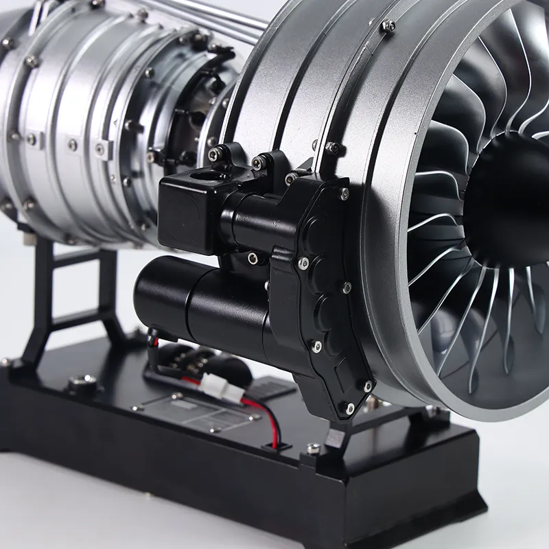 1/12 Vollmetall Dual-Spool Turbofan-Motor Modellbaukasten