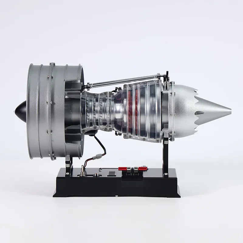 1/12 Vollmetall Dual-Spool Turbofan-Motor Modellbaukasten