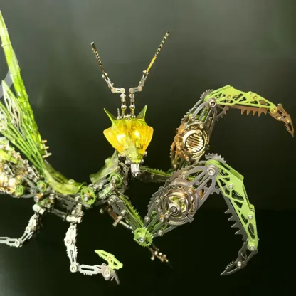 3D-Metallpuzzle-Serie: Mechanische Gottesanbeterin