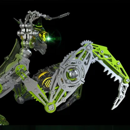 3D-Metallpuzzle-Serie: Mechanische Gottesanbeterin