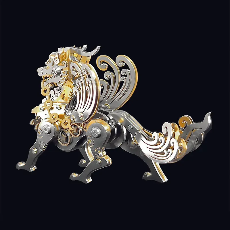 3D‑Metallpuzzle‑Serie: Mechanisches Fabelwesen Pixiu