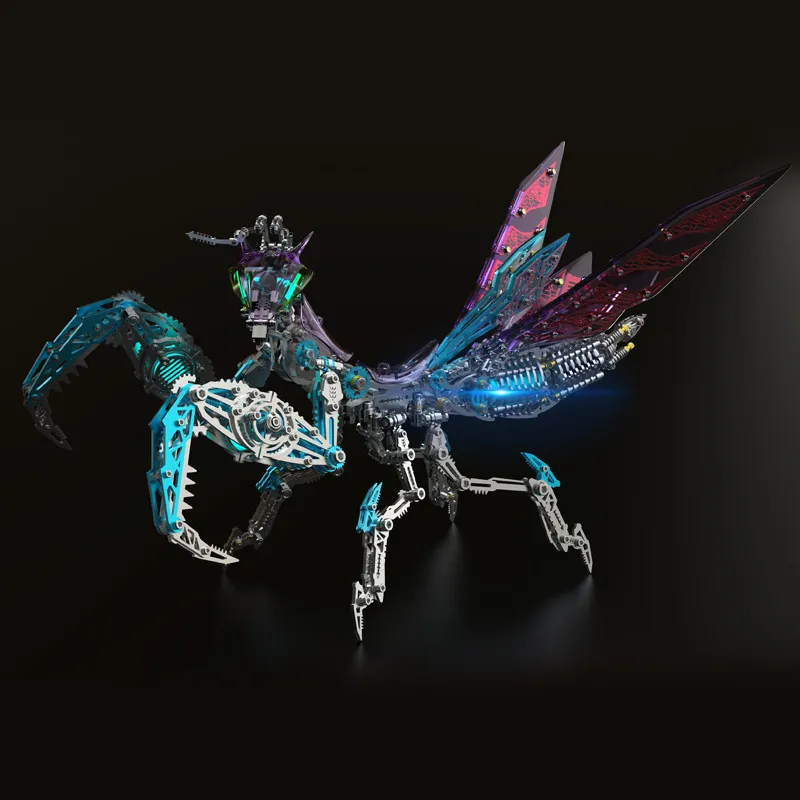 3D-Metallpuzzle-Serie: Mechanische Gottesanbeterin