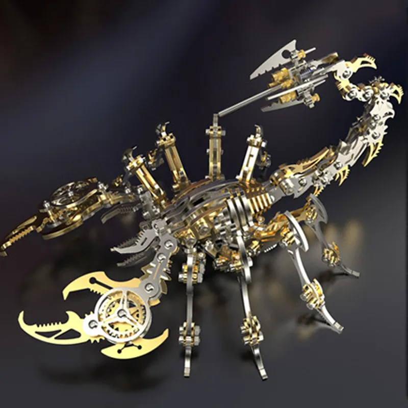 3D-Metallpuzzle-Serie: Mechanischer Giftskorpion