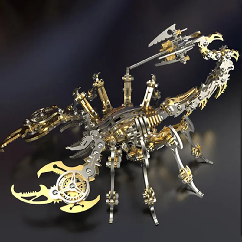 3D-Metallpuzzle-Serie: Mechanischer Giftskorpion