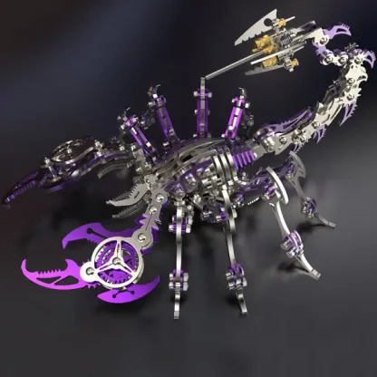 3D-Metallpuzzle-Serie: Mechanischer Giftskorpion