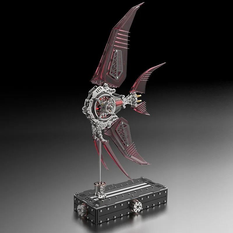 3D-Metallpuzzle-Serie: Mechanischer Kaiserfisch
