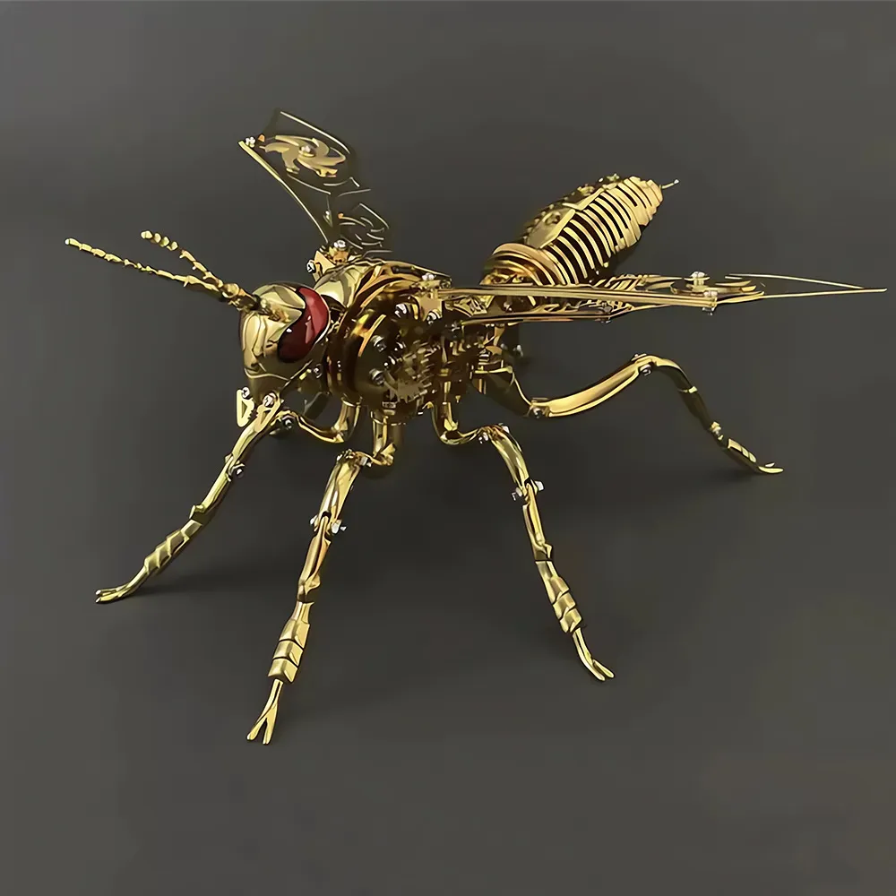 3D-Metallpuzzle-Serie: Mechanische Wespe
