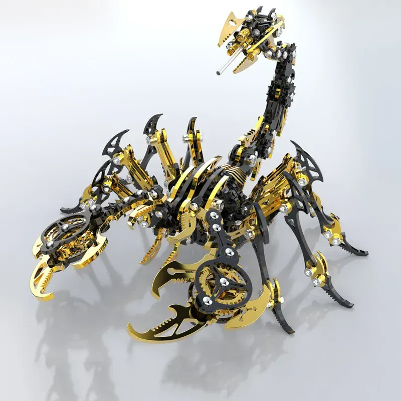 3D-Metallpuzzle-Serie: Mechanischer Giftskorpion