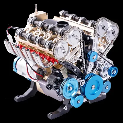 1:3 Maßstab Vollmetall V8-Motor Modellbaukasten