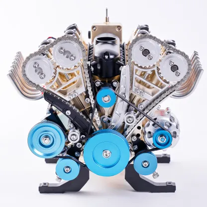 1:3 Maßstab Vollmetall V8-Motor Modellbaukasten