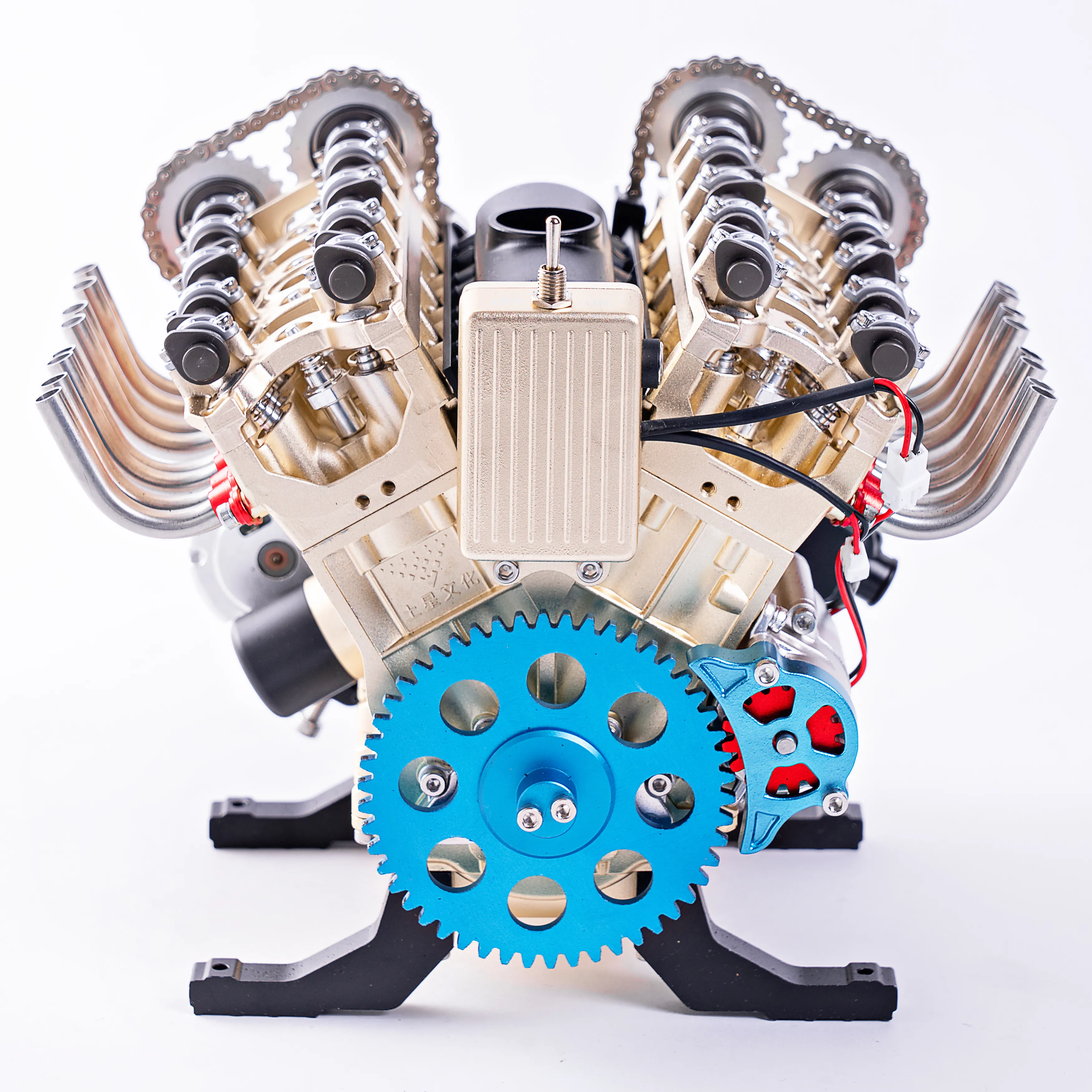 1:3 Maßstab Vollmetall V8-Motor Modellbaukasten