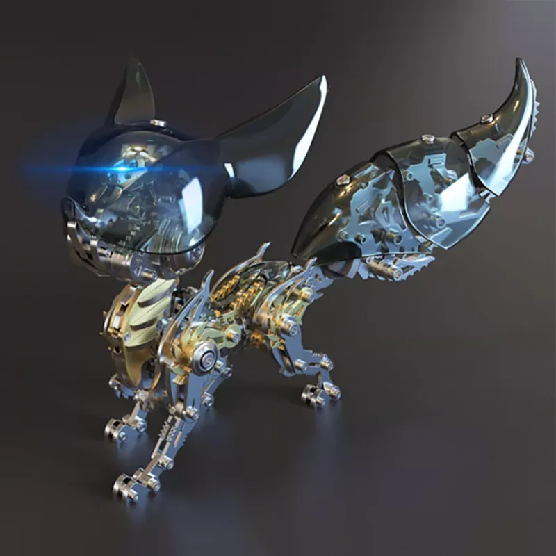 3D-Metallpuzzle-Serie Mechanischer Fuchs