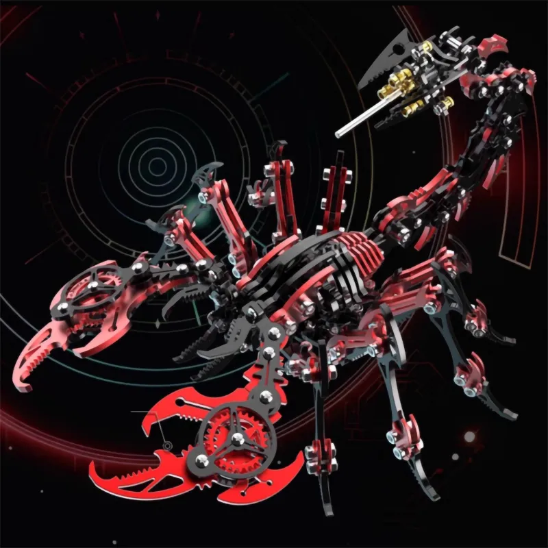 3D-Metallpuzzle-Serie: Mechanischer Giftskorpion