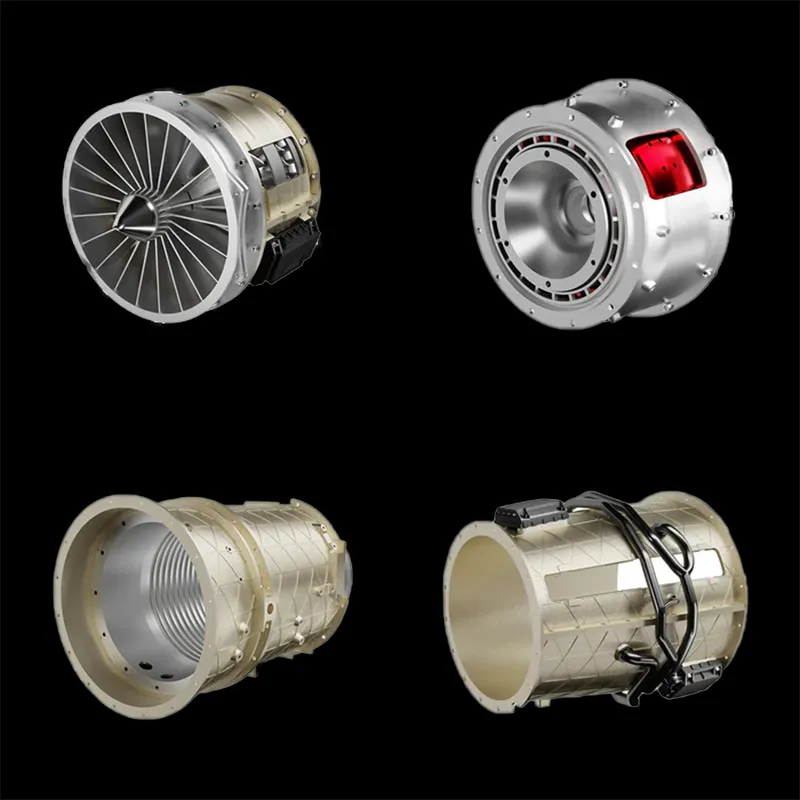 Teching 1/10 Maßstab Vollmetall F-35 Turbofan-Triebwerks-Bausatz