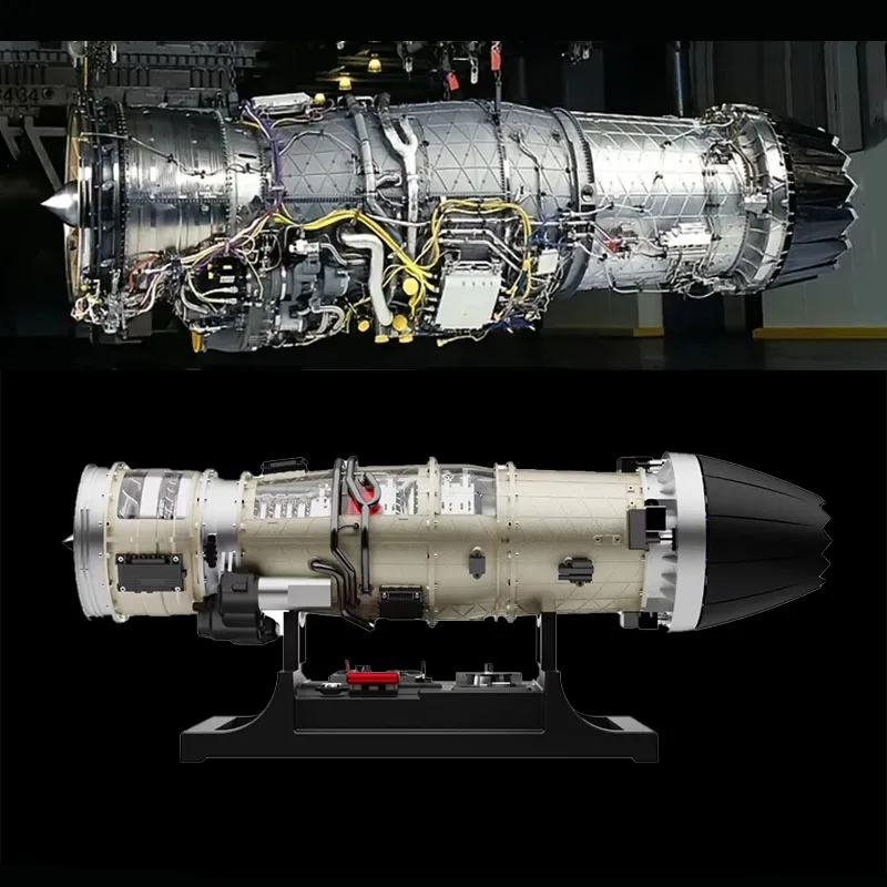 Teching 1/10 Maßstab Vollmetall F-35 Turbofan-Triebwerks-Bausatz