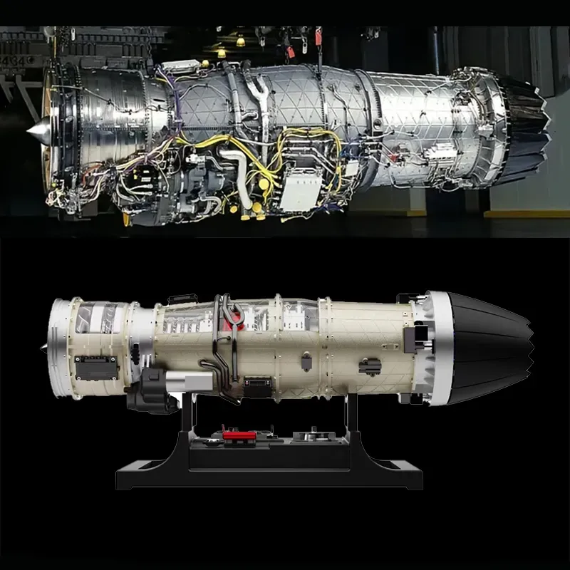 Teching 1/10 Maßstab Vollmetall F-35 Turbofan-Triebwerks-Bausatz