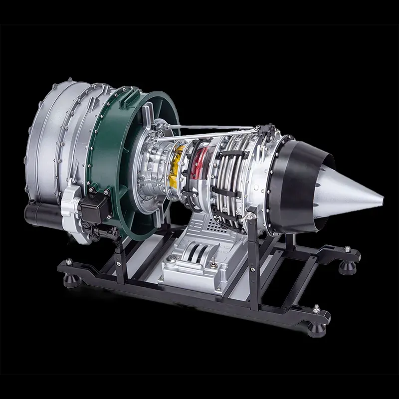Twin-Spool Flugzeug-Turbofan-Triebwerksbausatz – 1:10 DIY Vollmetallmodell