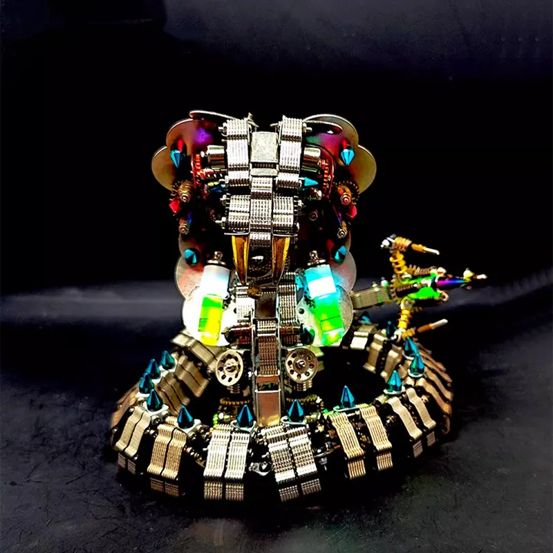 3D-Metallpuzzle-Serie Mechanische Königskobra