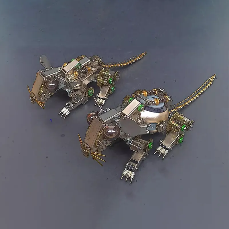 3D-Metallpuzzle-Serie Hase & Maus