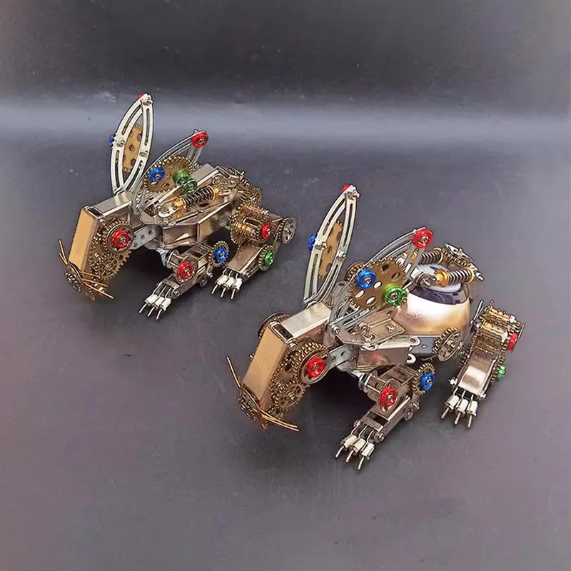 3D-Metallpuzzle-Serie Hase & Maus