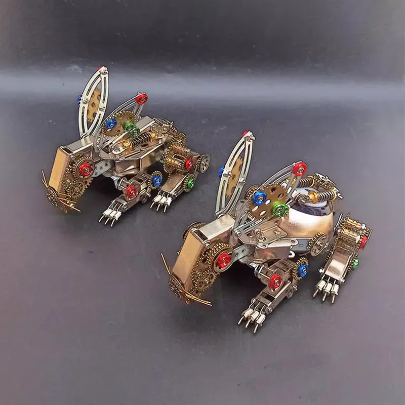 3D-Metallpuzzle-Serie Hase & Maus