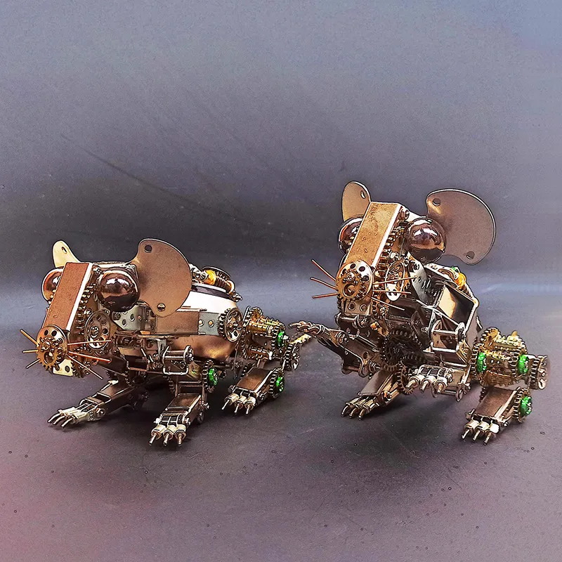 3D-Metallpuzzle-Serie Hase & Maus