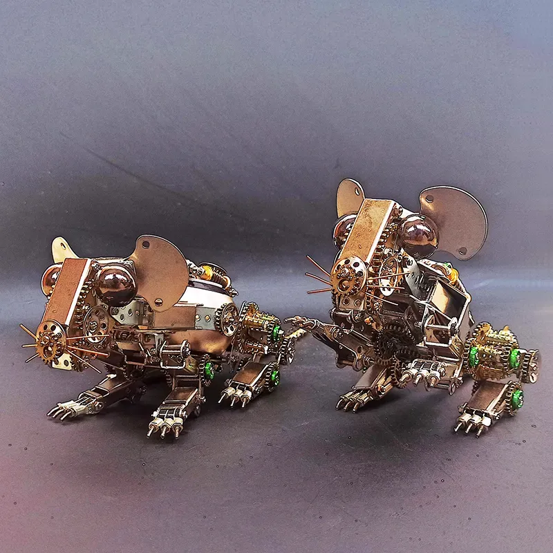 3D-Metallpuzzle-Serie Hase & Maus