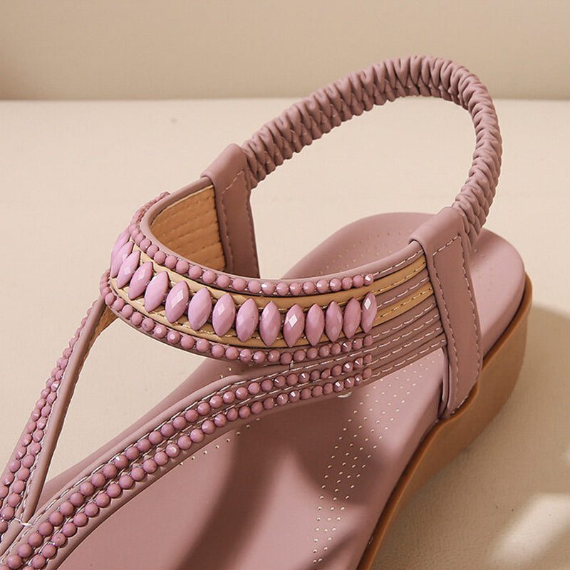 Women's Comfy Arch Support Flat Sandals - SIKETU