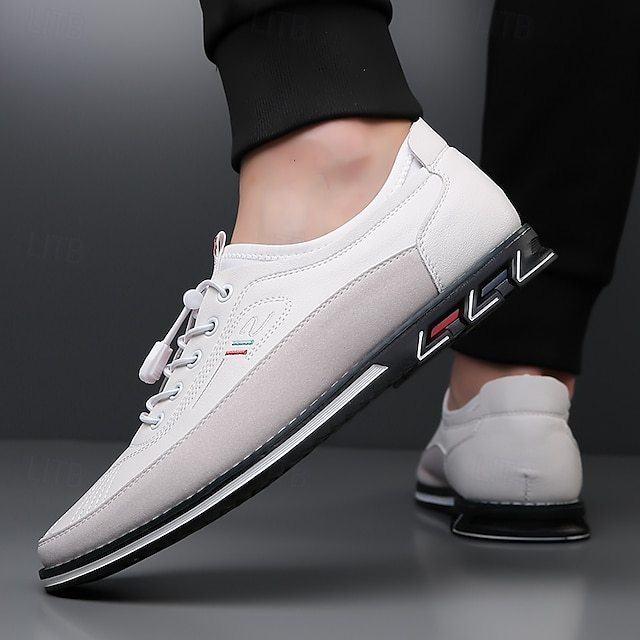🔥On This Week Sale 70% OFF🔥Men's Casual Sneakers with Lace-Up Design – Comfortable Non-Slip Walking Shoes for Daily Outdoor Activities