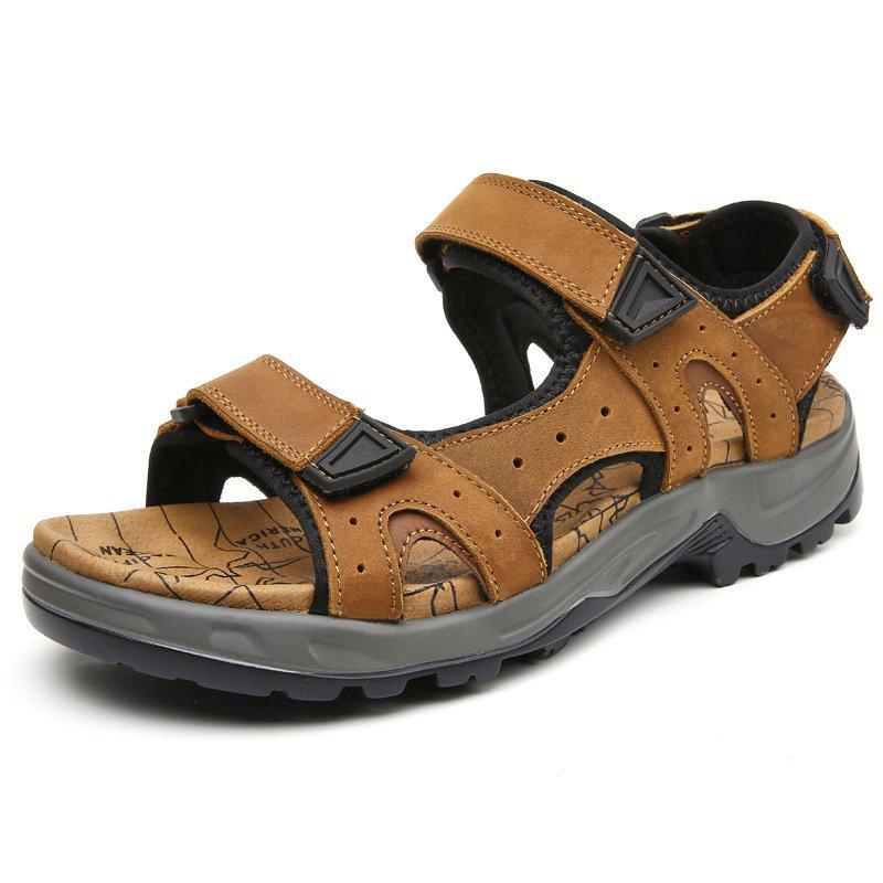 Men's Outdoor Summer Daily Cowhide Sandals