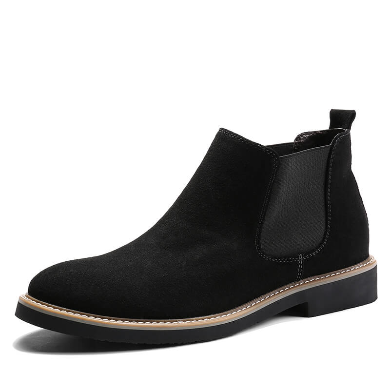 Men's Suede Plush Ankle Boots