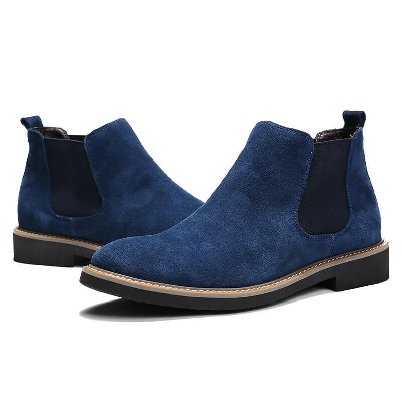 Men's Suede Plush Ankle Boots