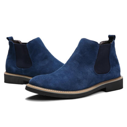 Men's Suede Plush Ankle Boots