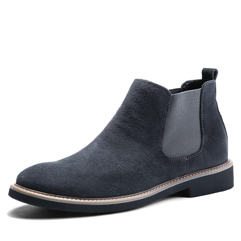 Men's Suede Plush Ankle Boots