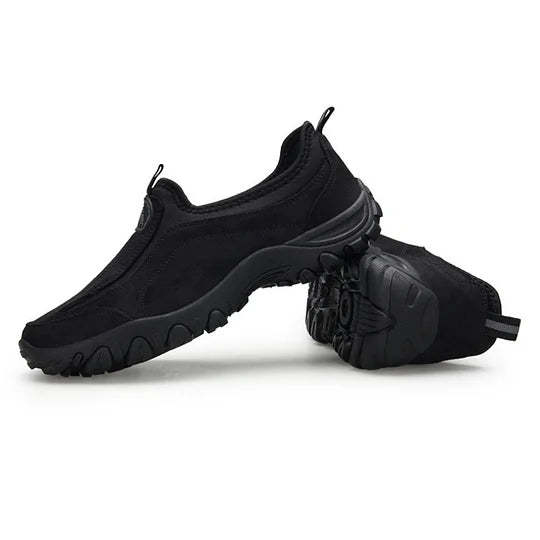 (⏰Limited Time Sale 50% OFF) Men's Orthopedic Slip-On Shoes, Lightweight Comfortable Wide Toe Walking Shoes