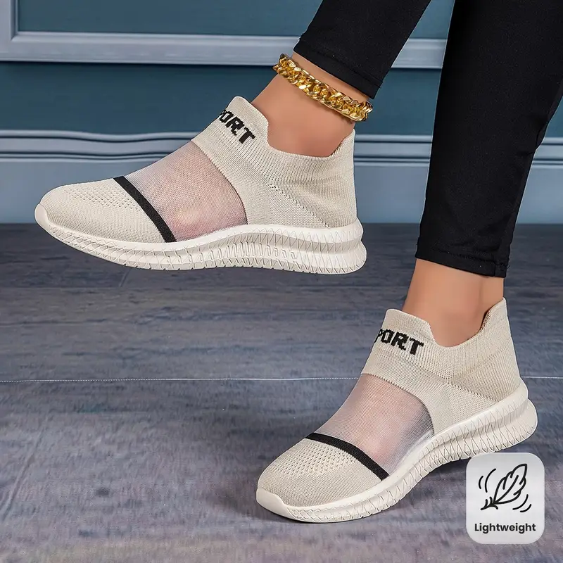 Last day 60% Off💕 Women's Breathable Summer Slip-On Sneakers - Lightweight Casual Shoes with Ergonomic Arch Support
