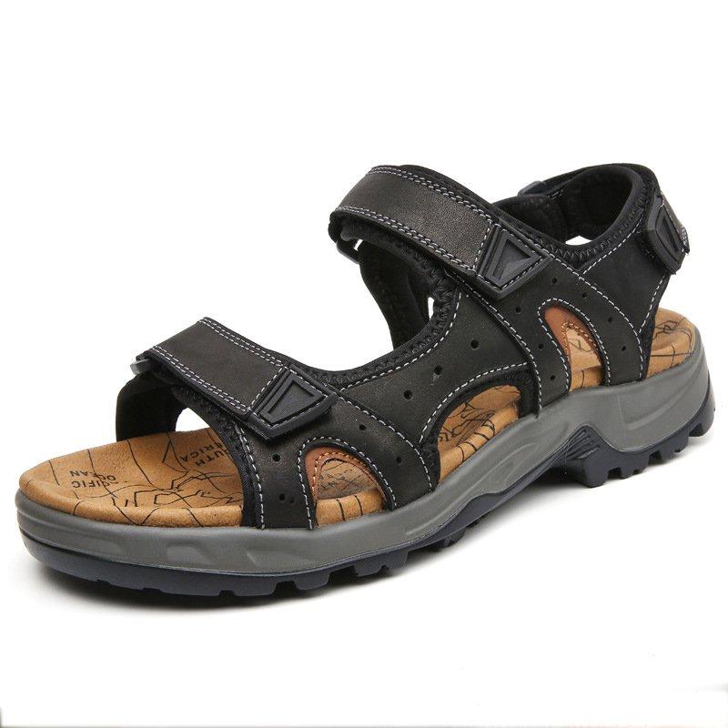 Men's Outdoor Summer Daily Cowhide Sandals